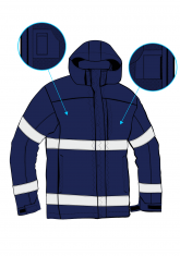 Kurtka RESCUE JACKET - front extra