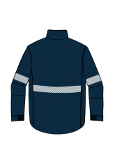 Multiochronna bluza ocieplana, trudnopalna MS ARCTIC GX CHEM ARC JACKET MRS B2-04 - tył