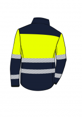 Softshell ostrzegawcza FLASH SHELL HIVIS I XH - tył