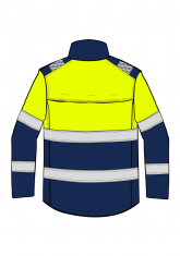 Multiochronna bluza spawalnicza ostrzegawcza WELDER AS JACKET HIVIS I XH - tył