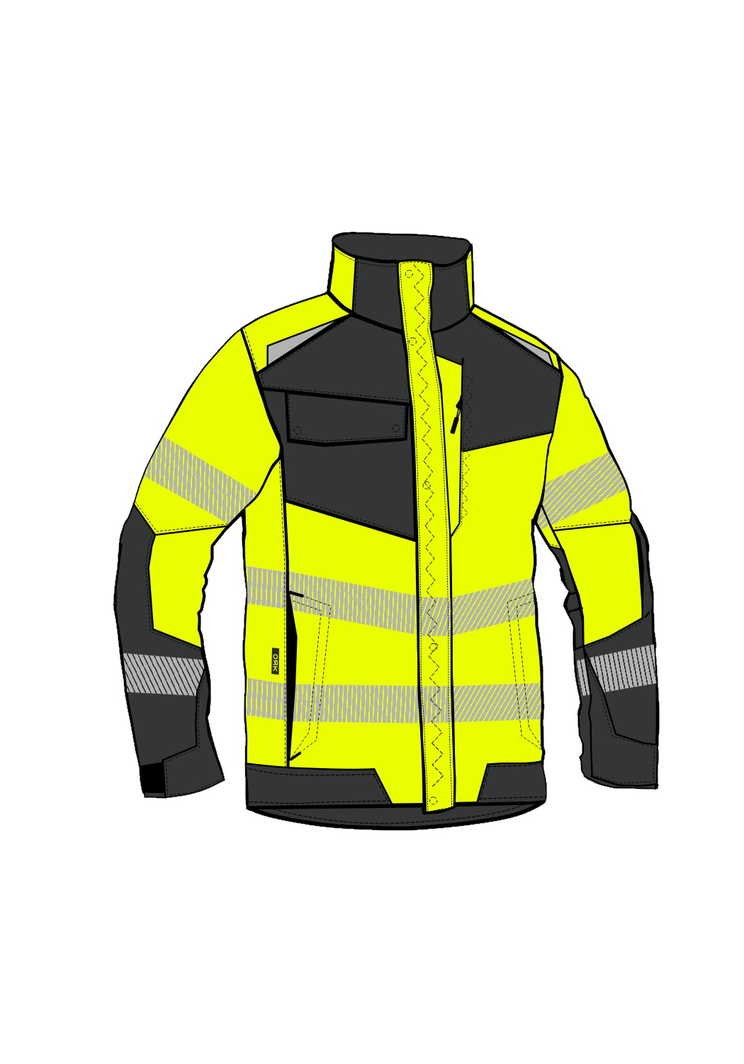 PULSAR ARCTIC GX PARKA HIVIS II MD WINTEC