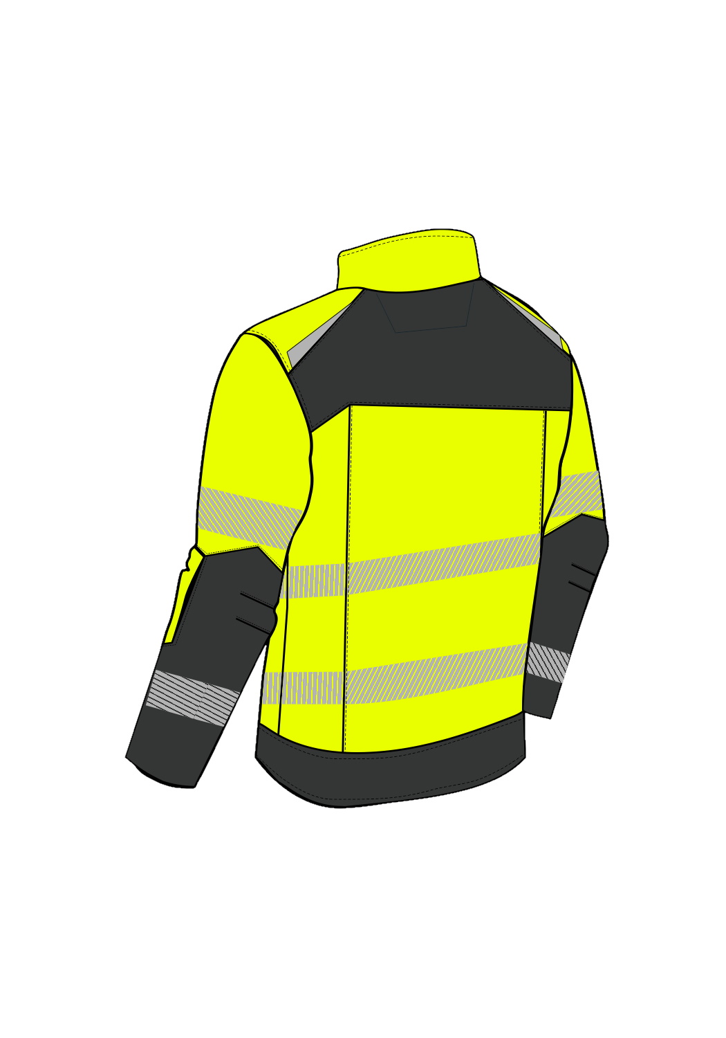 PULSAR ARCTIC GX PARKA HIVIS II MD WINTEC